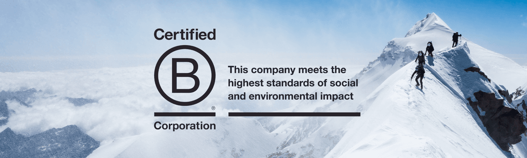 Certified B-Corp banner